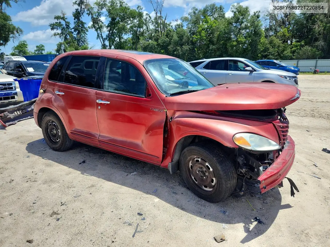 2002 Chrysler Pt Cruiser Limited VIN: 3C8FY68B22T220854 Lot: 61008036