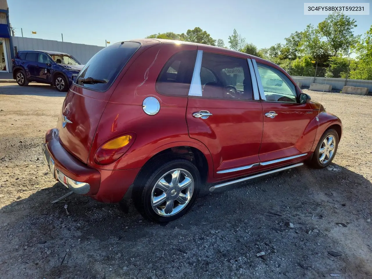 2003 Chrysler Pt Cruiser Touring VIN: 3C4FY58BX3T592231 Lot: 53116206