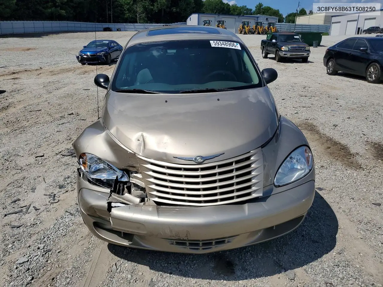 2003 Chrysler Pt Cruiser Limited VIN: 3C8FY68B63T508250 Lot: 59348906