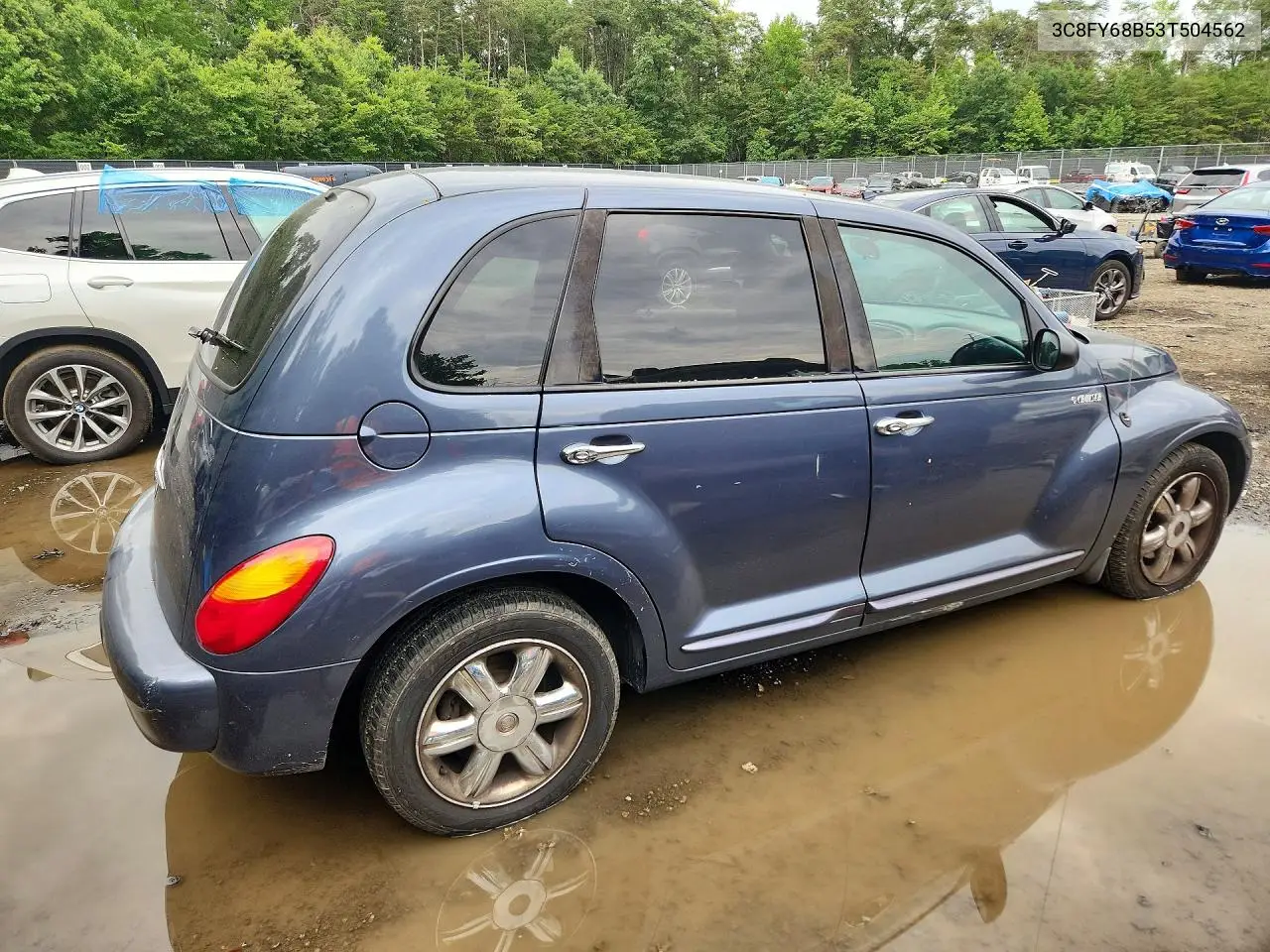 2003 Chrysler Pt Cruiser Limited VIN: 3C8FY68B53T504562 Lot: 60308846