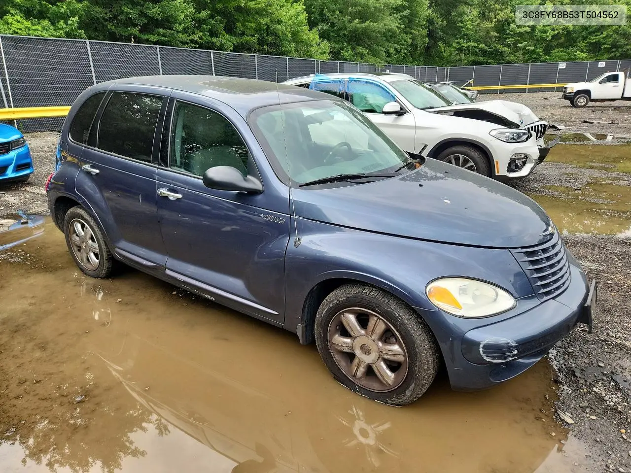2003 Chrysler Pt Cruiser Limited VIN: 3C8FY68B53T504562 Lot: 60308846