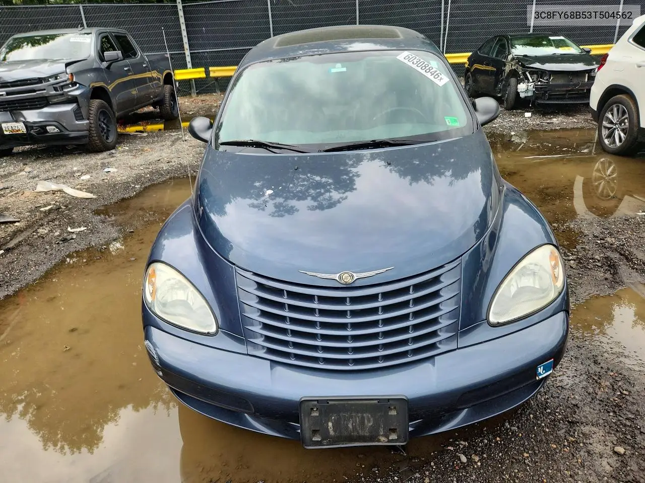 2003 Chrysler Pt Cruiser Limited VIN: 3C8FY68B53T504562 Lot: 60308846