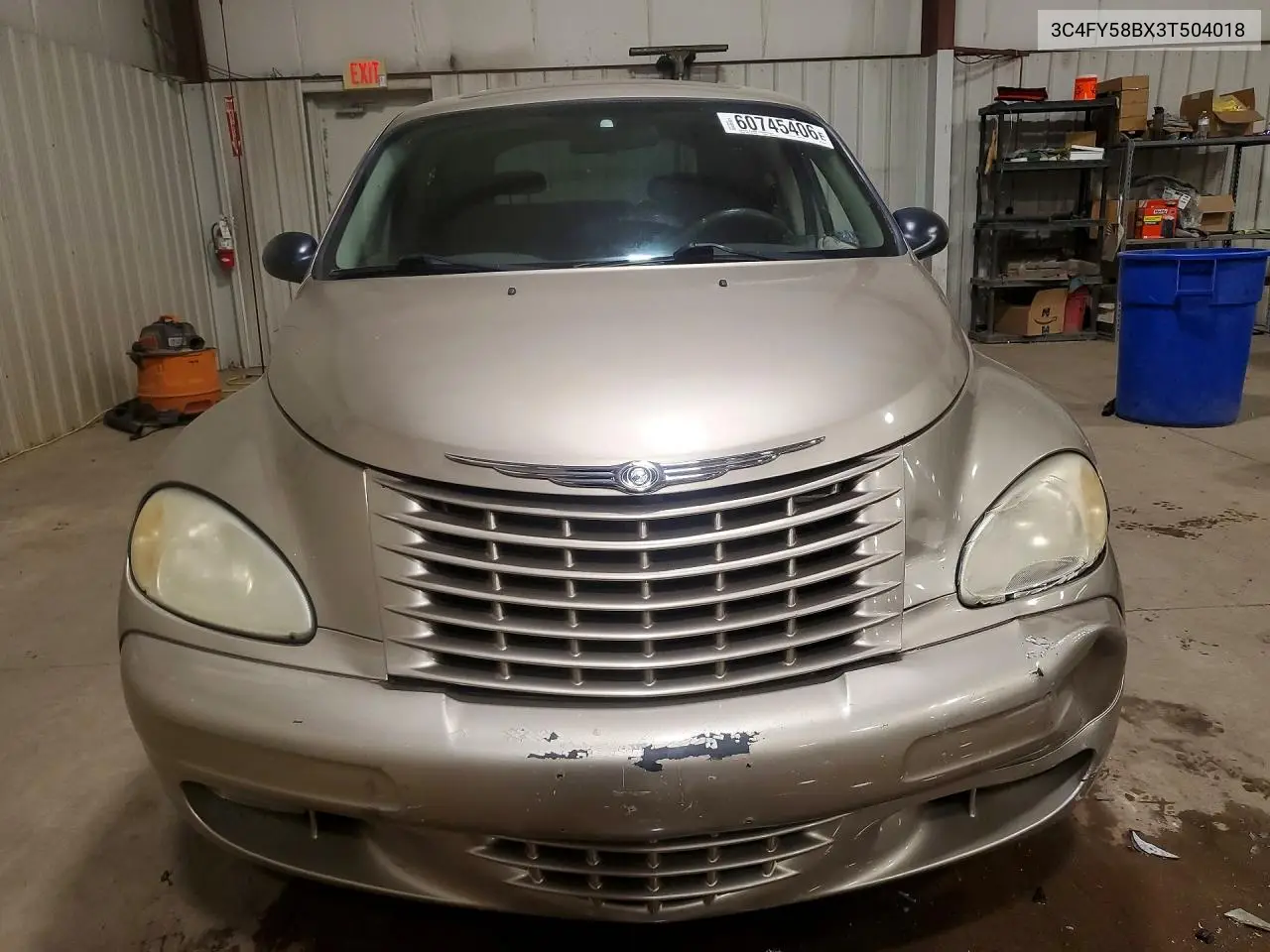 2003 Chrysler Pt Cruiser Touring VIN: 3C4FY58BX3T504018 Lot: 60745406