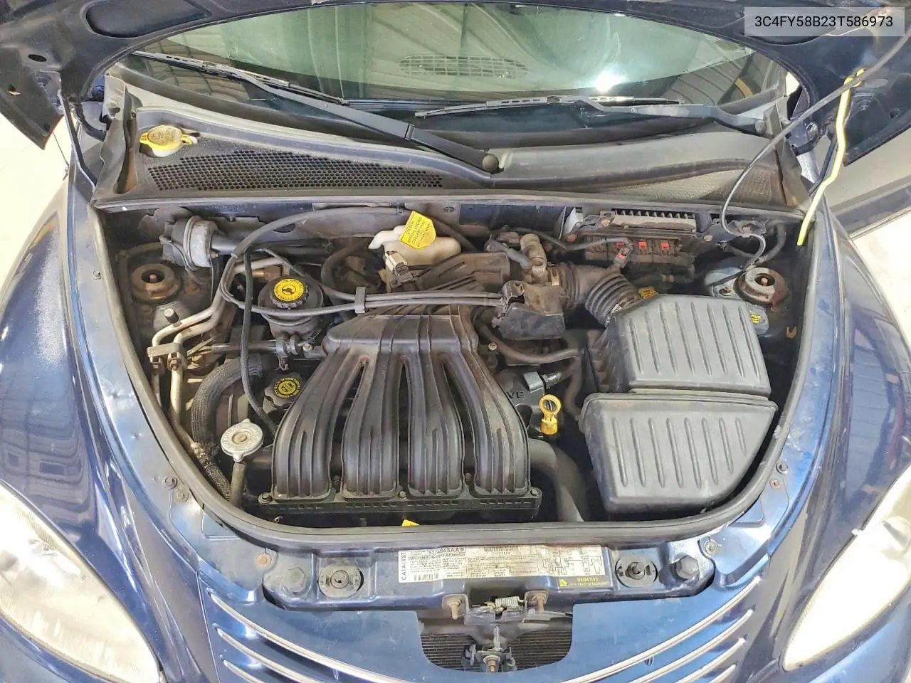 2003 Chrysler Pt Cruiser Touring VIN: 3C4FY58B23T586973 Lot: 60898156