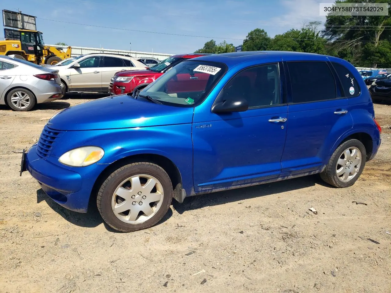 2003 Chrysler Pt Cruiser Touring VIN: 3C4FY58B73T542029 Lot: 85637055
