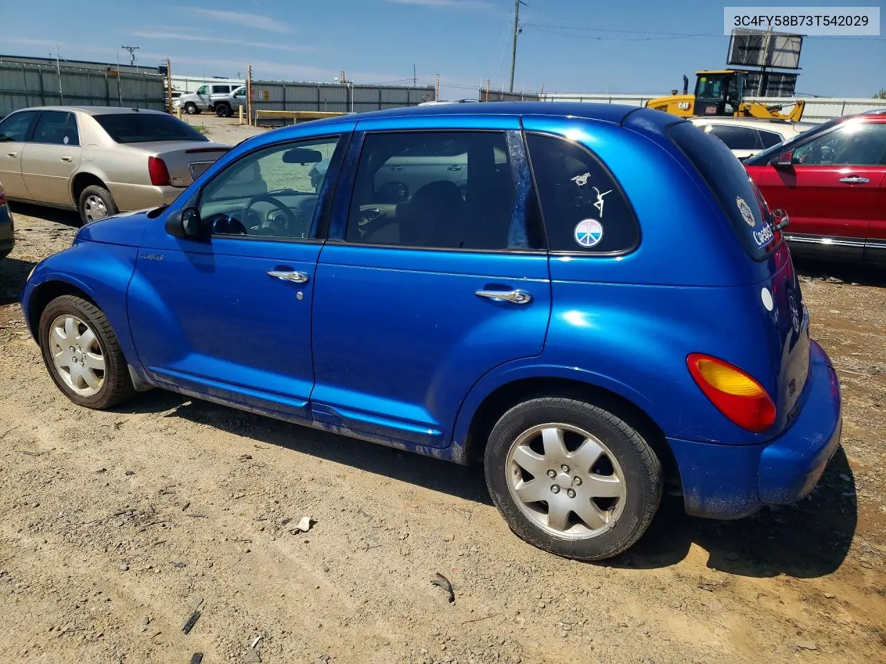 2003 Chrysler Pt Cruiser Touring VIN: 3C4FY58B73T542029 Lot: 85637055