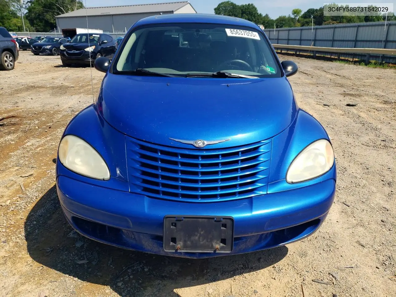 2003 Chrysler Pt Cruiser Touring VIN: 3C4FY58B73T542029 Lot: 85637055