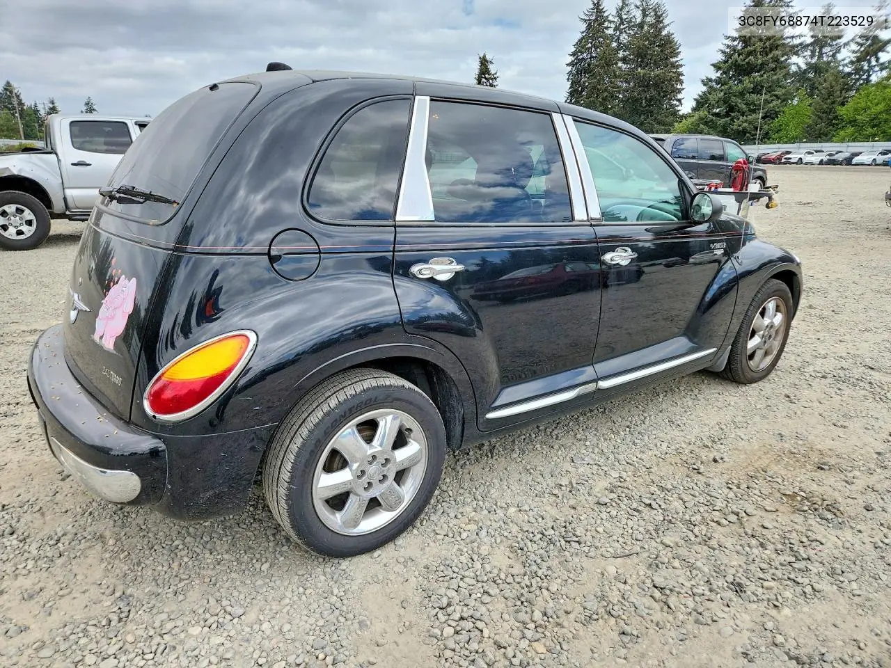2004 Chrysler Pt Cruiser Limited VIN: 3C8FY68874T223529 Lot: 52909306