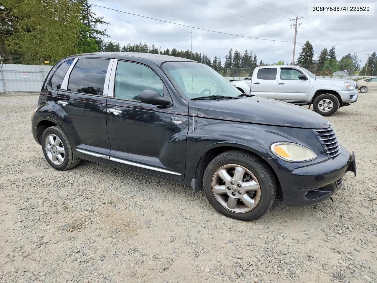 2004 Chrysler Pt Cruiser Limited VIN: 3C8FY68874T223529 Lot: 52909306