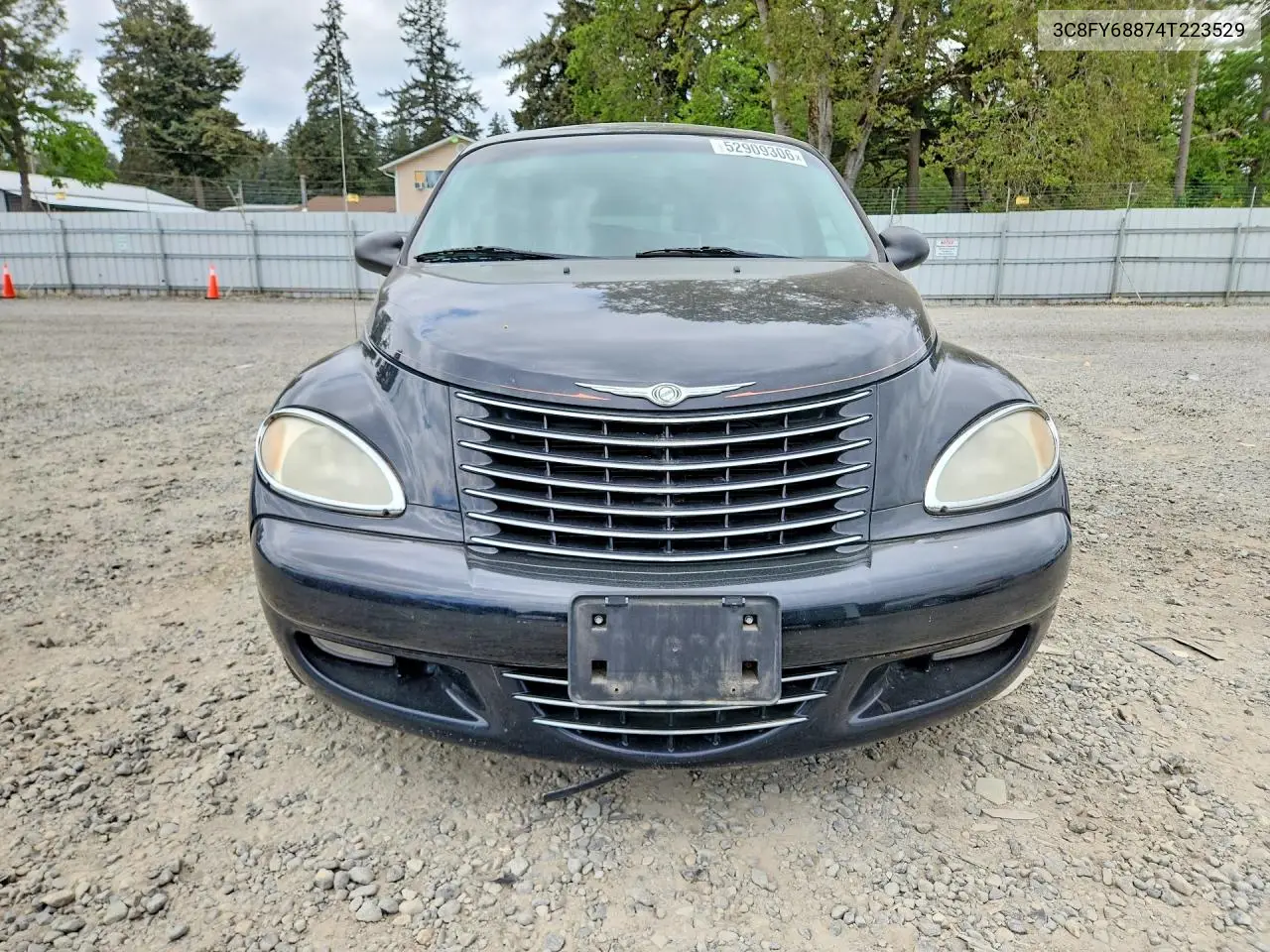 2004 Chrysler Pt Cruiser Limited VIN: 3C8FY68874T223529 Lot: 52909306