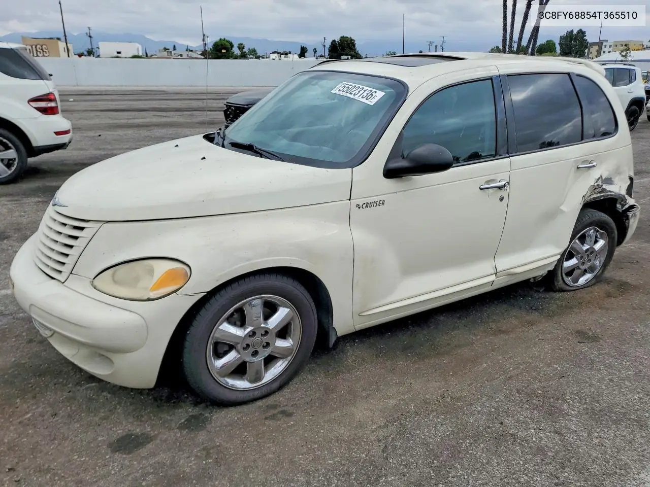 2004 Chrysler Pt Cruiser Limited VIN: 3C8FY68854T365510 Lot: 55023136