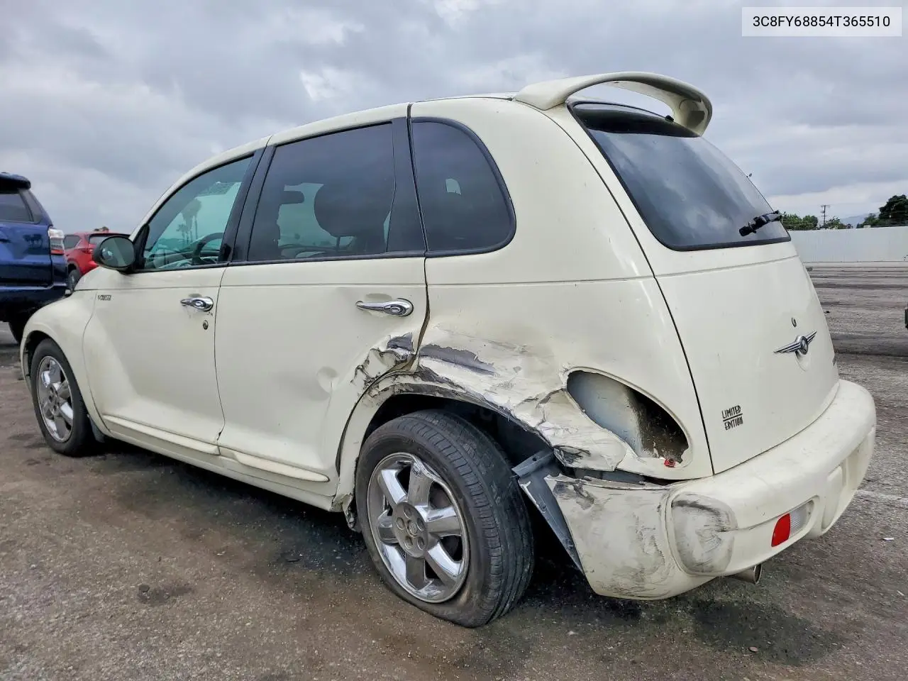 2004 Chrysler Pt Cruiser Limited VIN: 3C8FY68854T365510 Lot: 55023136