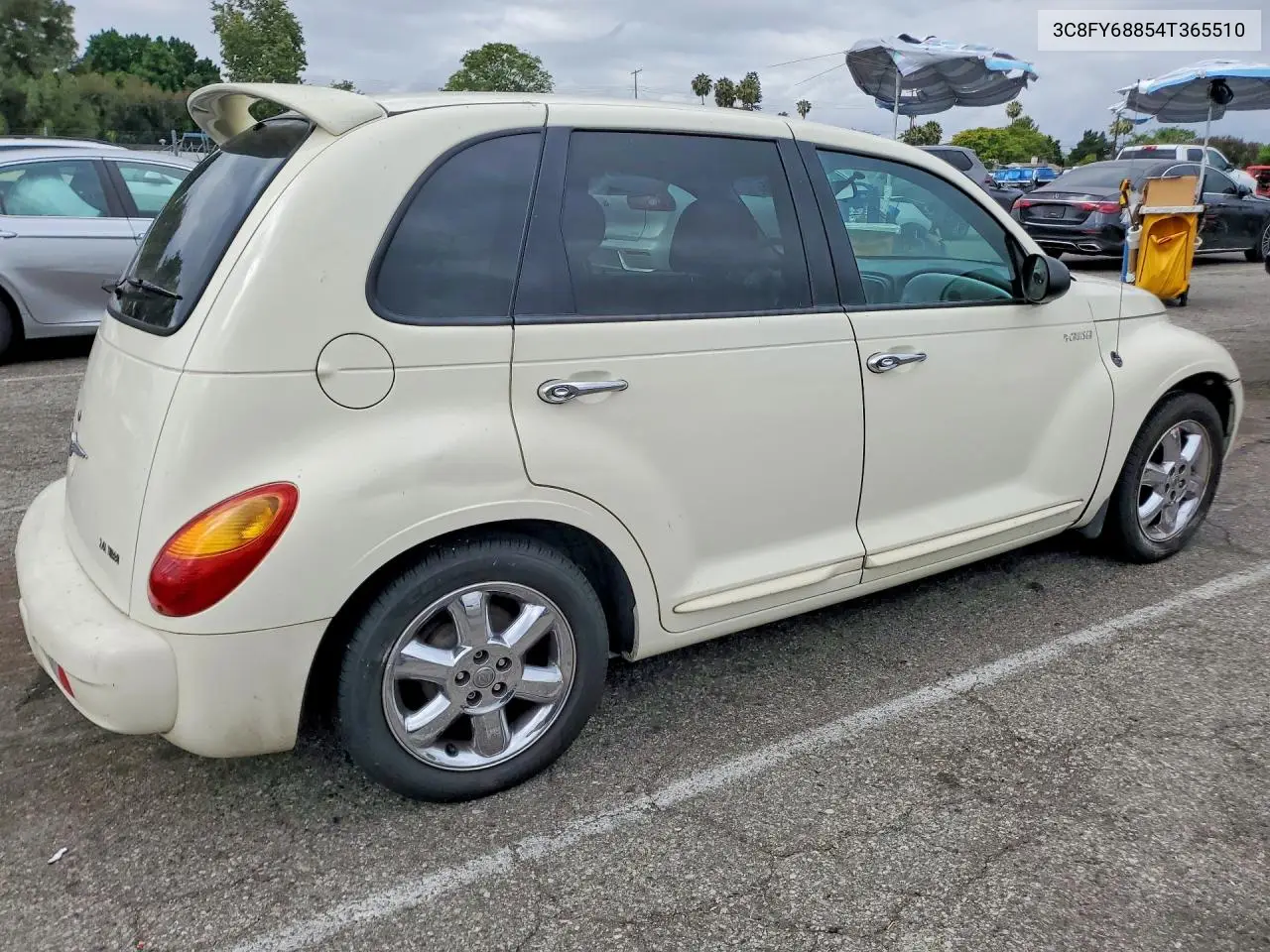 2004 Chrysler Pt Cruiser Limited VIN: 3C8FY68854T365510 Lot: 55023136