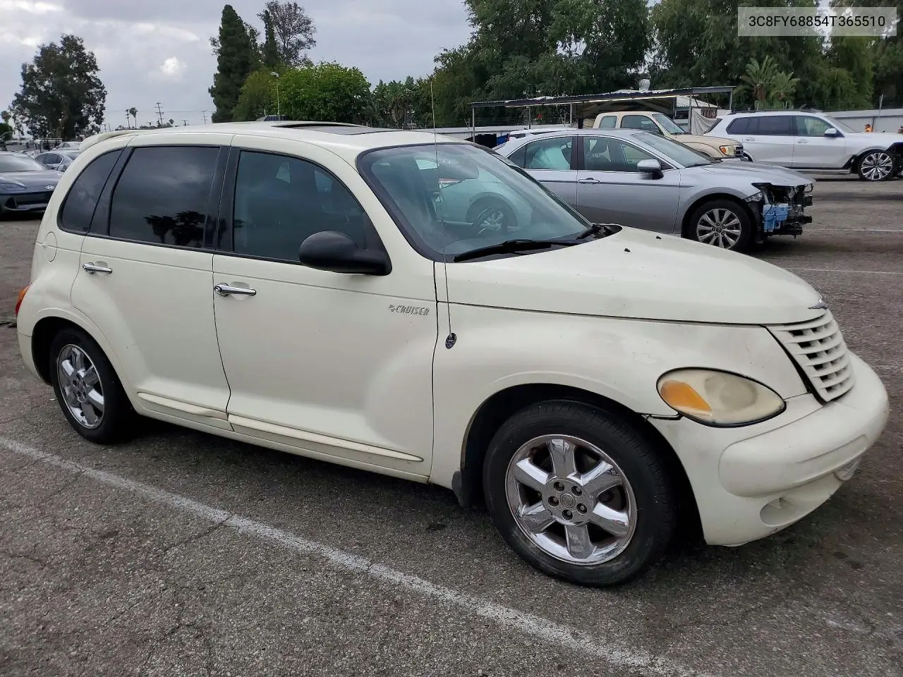 2004 Chrysler Pt Cruiser Limited VIN: 3C8FY68854T365510 Lot: 55023136