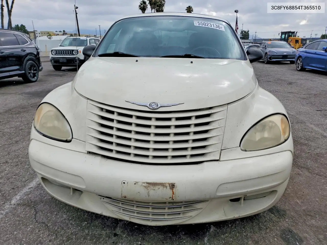 2004 Chrysler Pt Cruiser Limited VIN: 3C8FY68854T365510 Lot: 55023136