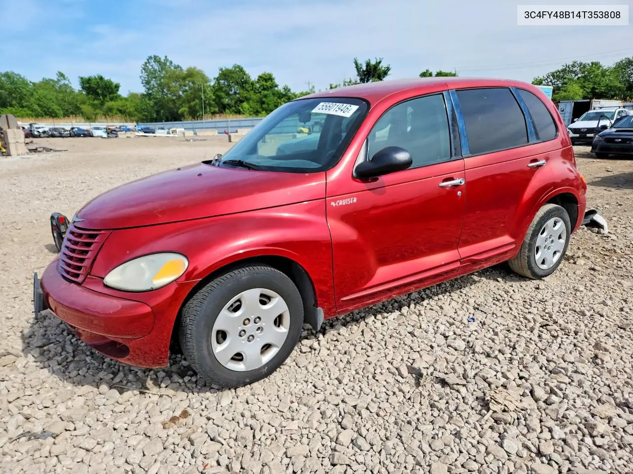 2004 Chrysler Pt Cruiser VIN: 3C4FY48B14T353808 Lot: 55601946