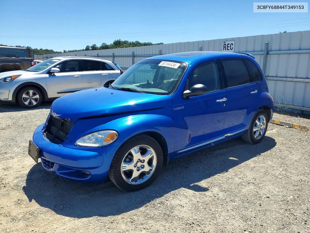 2004 Chrysler Pt Cruiser Limited VIN: 3C8FY68844T349153 Lot: 60164436