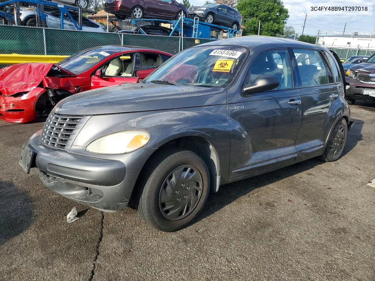 2004 Chrysler Pt Cruiser Sw VIN: 3C4FY48B94T297018 Lot: 61551096