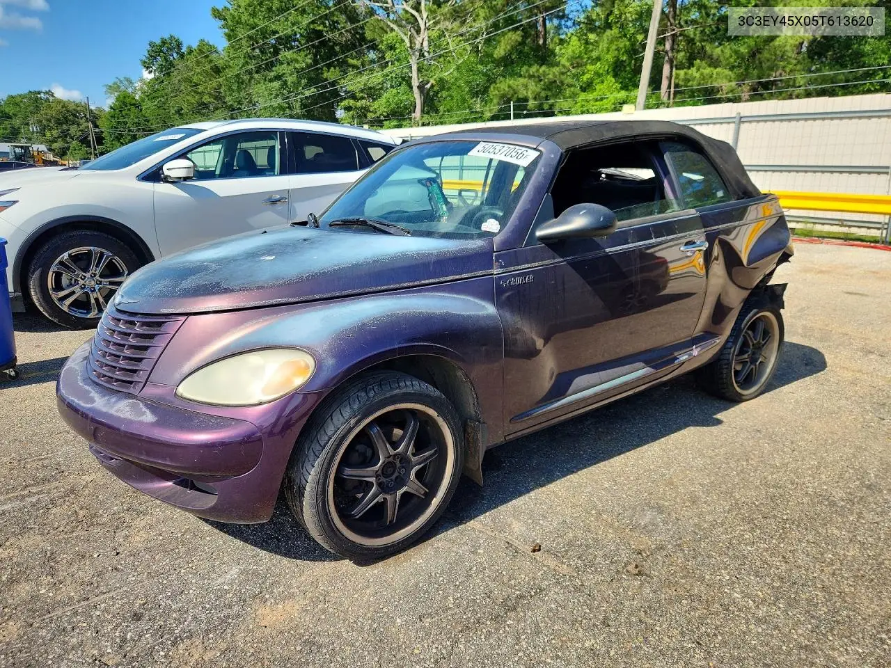 2005 Chrysler Pt Cruiser VIN: 3C3EY45X05T613620 Lot: 50537056