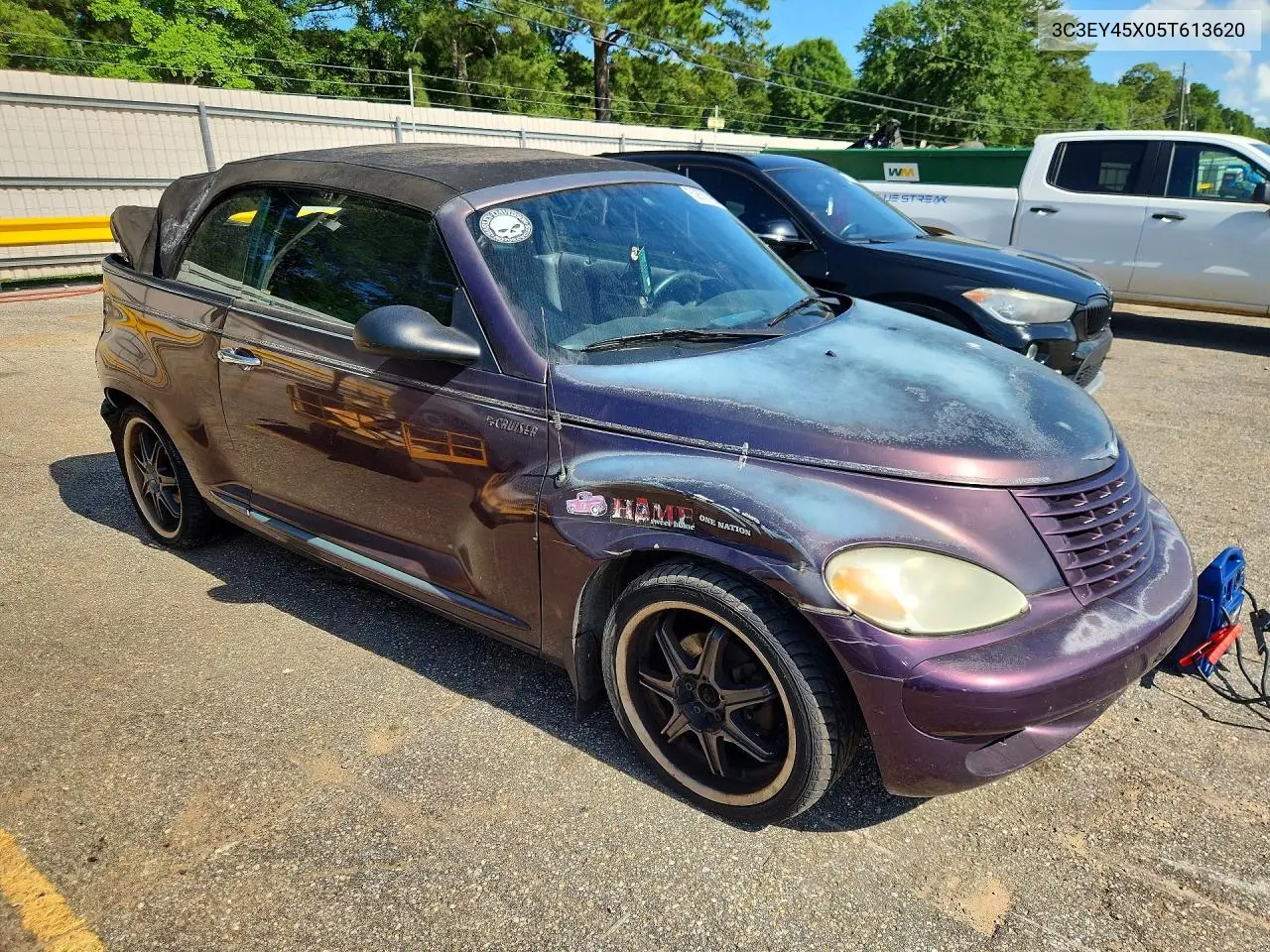 2005 Chrysler Pt Cruiser VIN: 3C3EY45X05T613620 Lot: 50537056