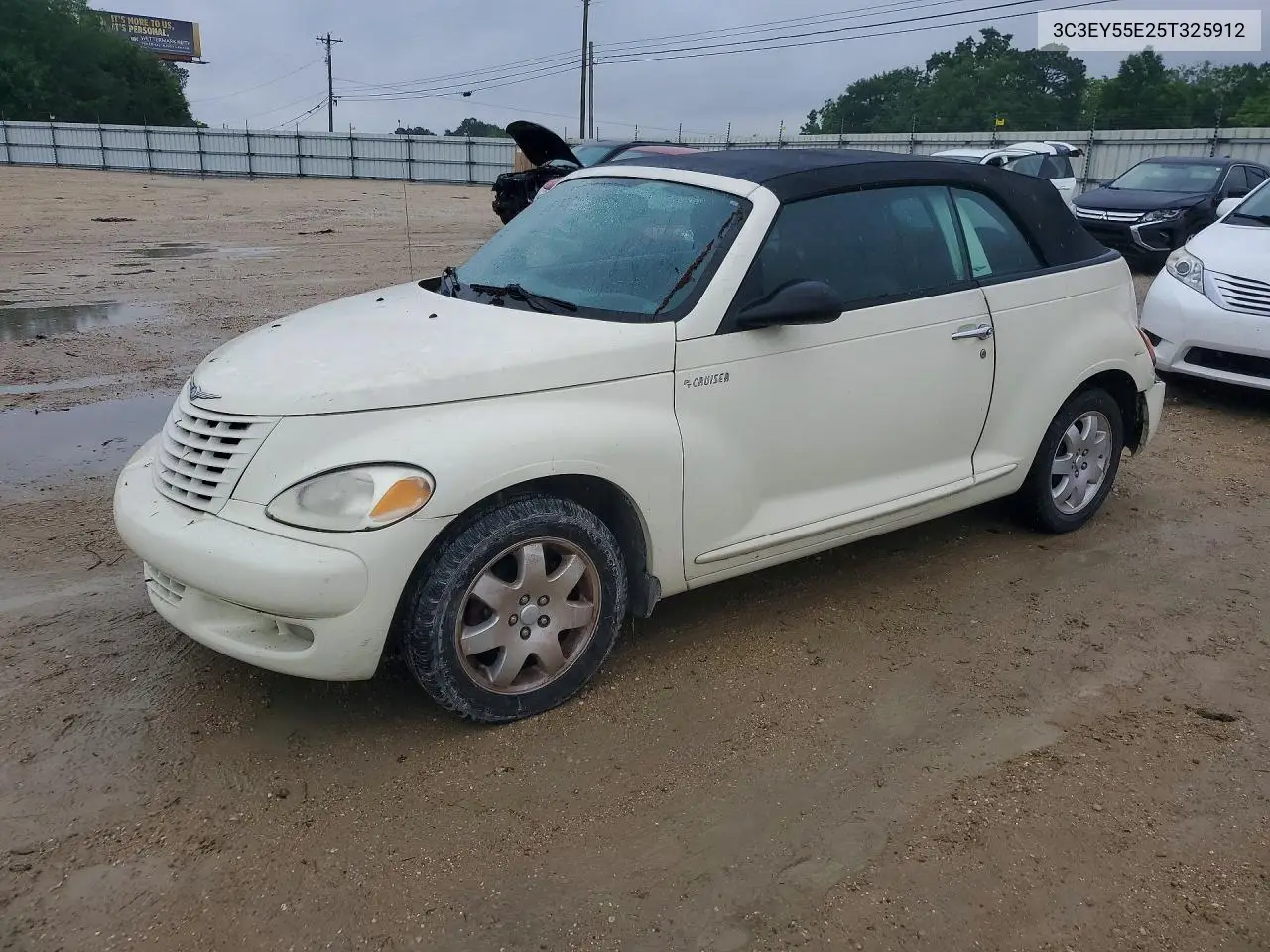 2005 Chrysler Pt Cruiser Touring VIN: 3C3EY55E25T325912 Lot: 53073736