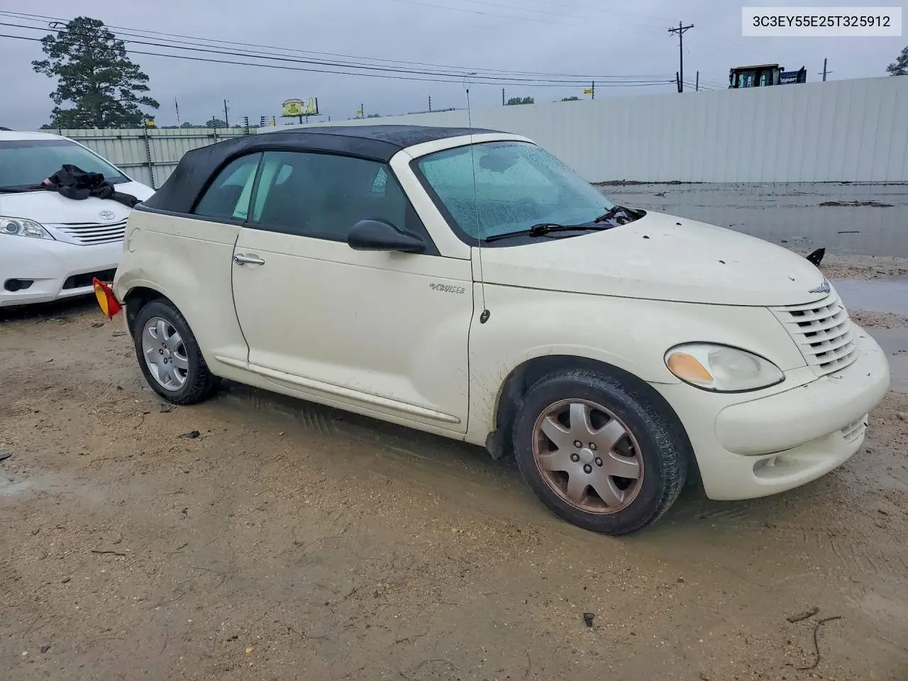 2005 Chrysler Pt Cruiser Touring VIN: 3C3EY55E25T325912 Lot: 53073736