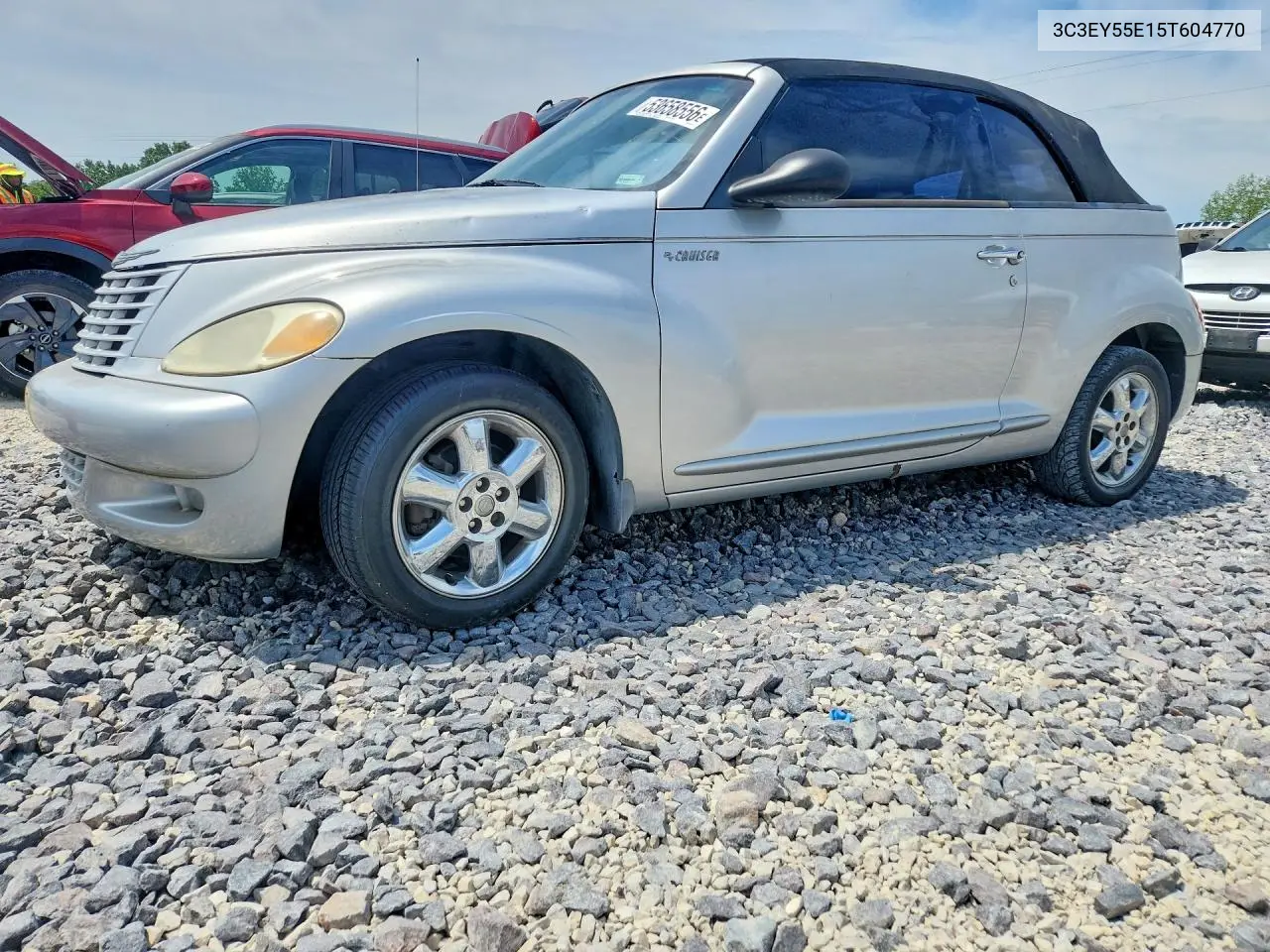 2005 Chrysler Pt Cruiser Touring VIN: 3C3EY55E15T604770 Lot: 53658556