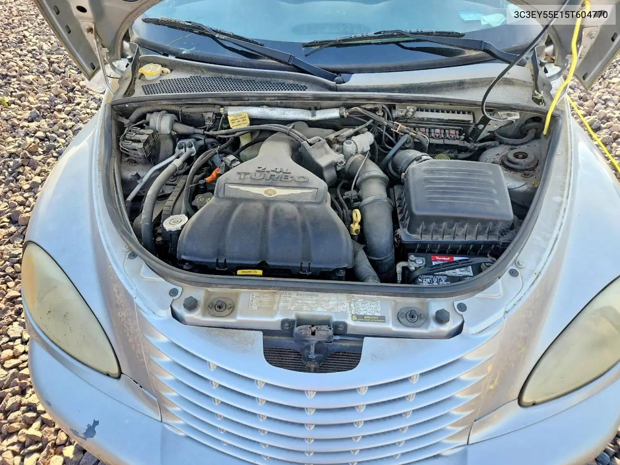 2005 Chrysler Pt Cruiser Touring VIN: 3C3EY55E15T604770 Lot: 53658556