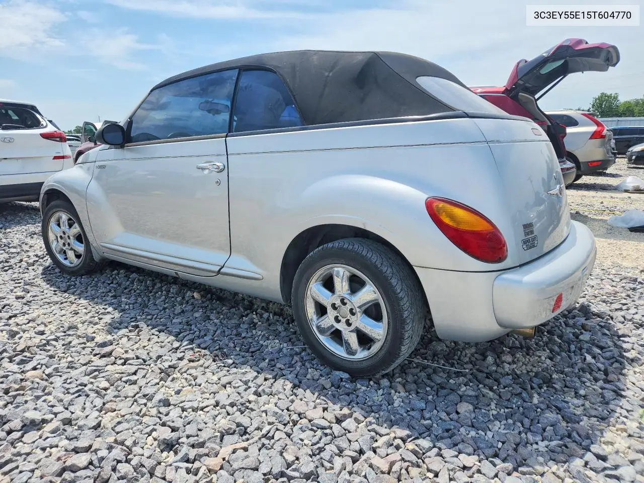 2005 Chrysler Pt Cruiser Touring VIN: 3C3EY55E15T604770 Lot: 53658556