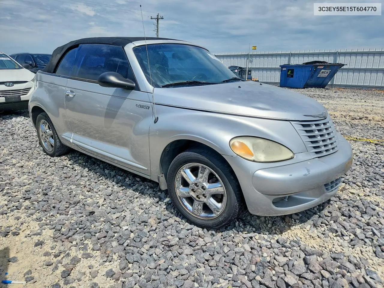 2005 Chrysler Pt Cruiser Touring VIN: 3C3EY55E15T604770 Lot: 53658556
