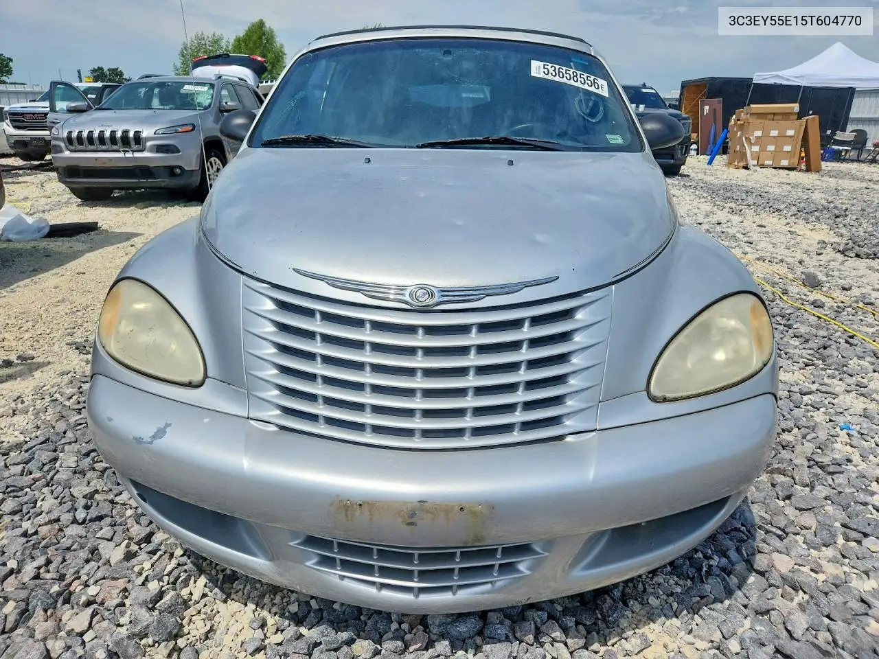 2005 Chrysler Pt Cruiser Touring VIN: 3C3EY55E15T604770 Lot: 53658556