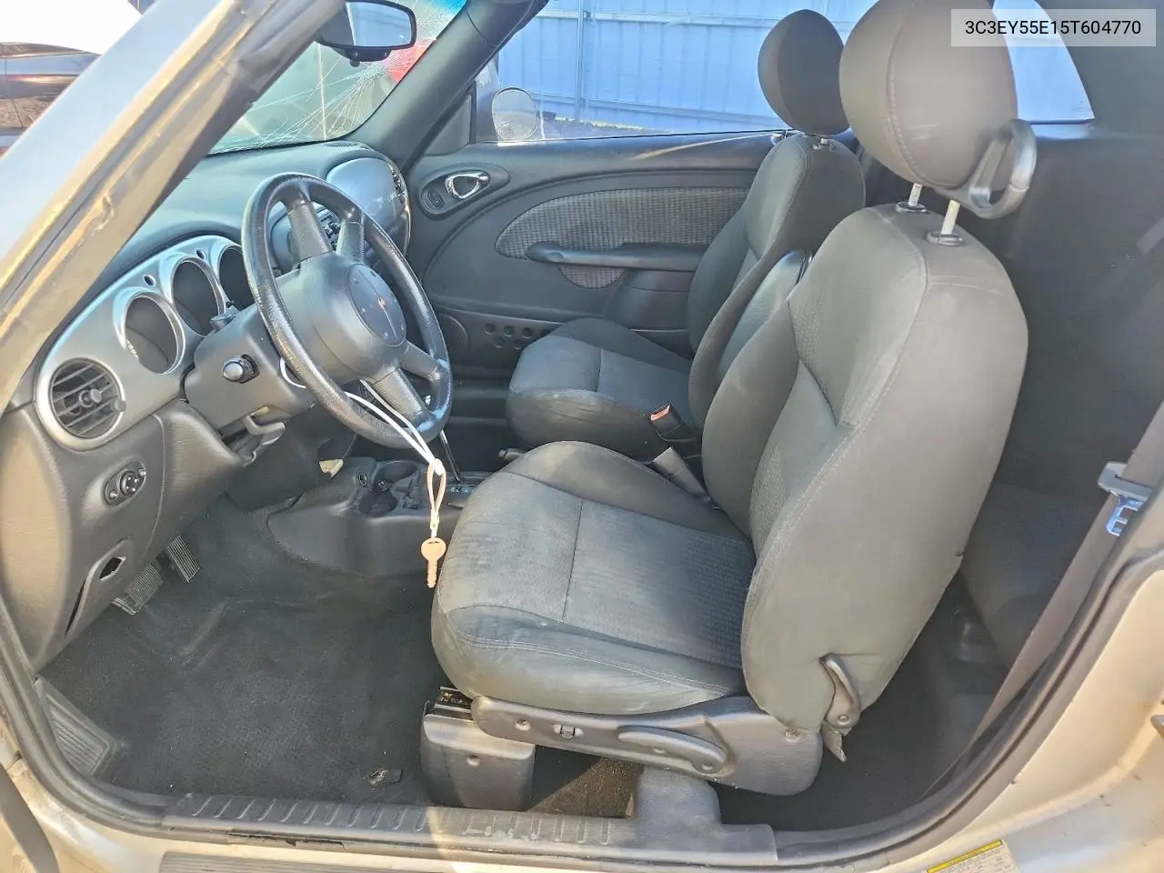 2005 Chrysler Pt Cruiser Touring VIN: 3C3EY55E15T604770 Lot: 53658556