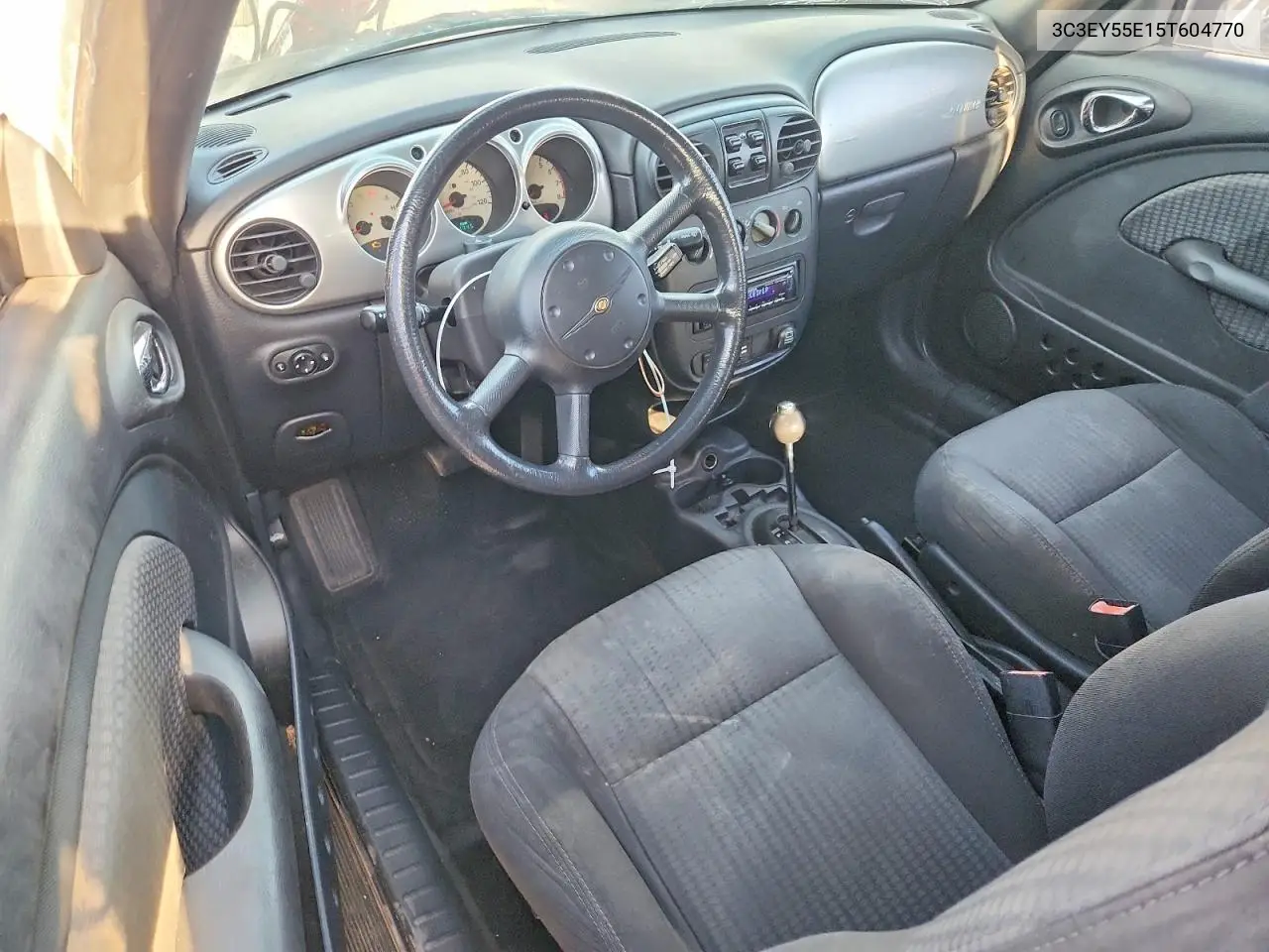 2005 Chrysler Pt Cruiser Touring VIN: 3C3EY55E15T604770 Lot: 53658556