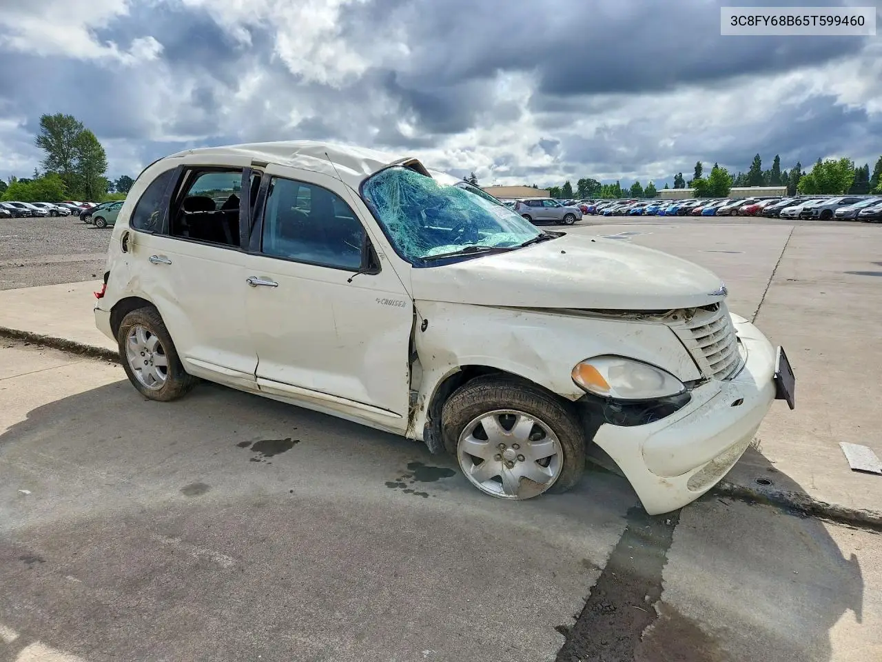 2005 Chrysler Pt Cruiser Limited VIN: 3C8FY68B65T599460 Lot: 54853656