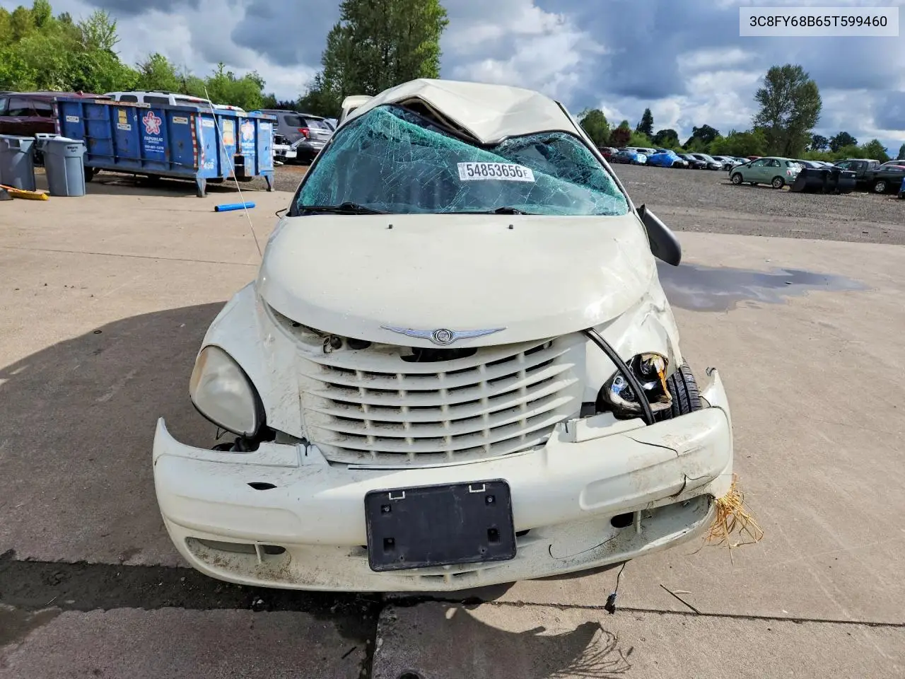 2005 Chrysler Pt Cruiser Limited VIN: 3C8FY68B65T599460 Lot: 54853656