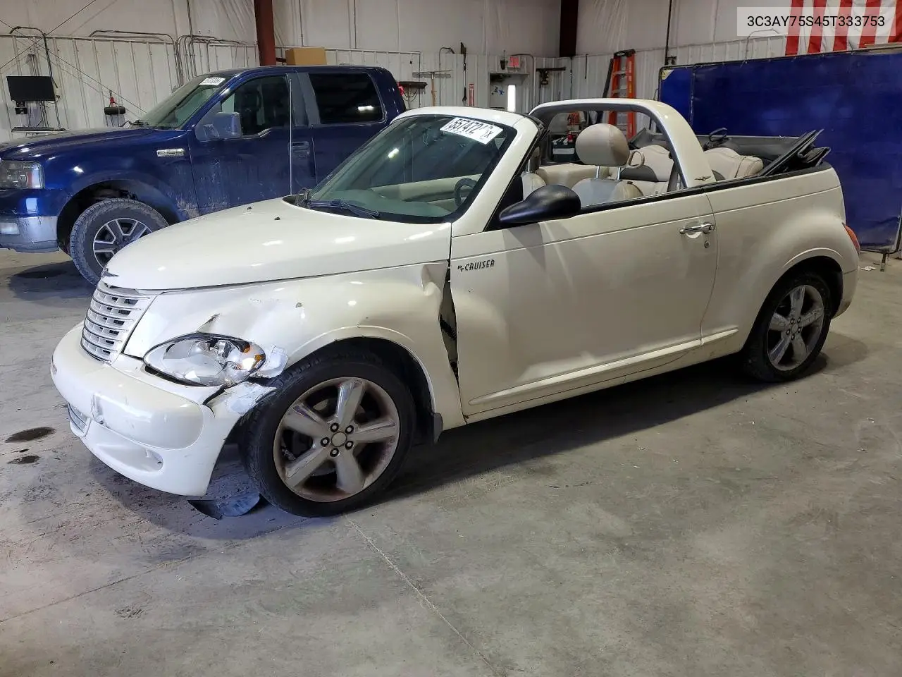 2005 Chrysler Pt Cruiser Gt VIN: 3C3AY75S45T333753 Lot: 55747246