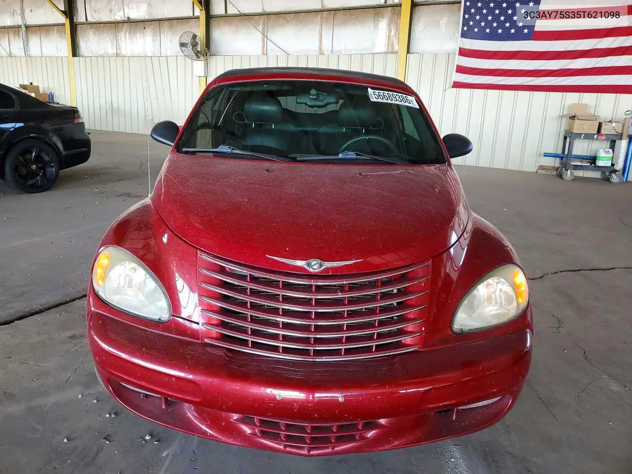 2005 Chrysler Pt Cruiser Gt VIN: 3C3AY75S35T621098 Lot: 56689386