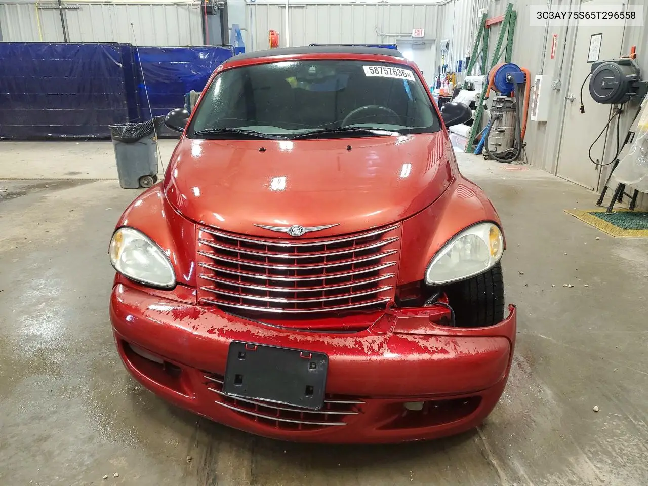2005 Chrysler Pt Cruiser Gt VIN: 3C3AY75S65T296558 Lot: 58757636