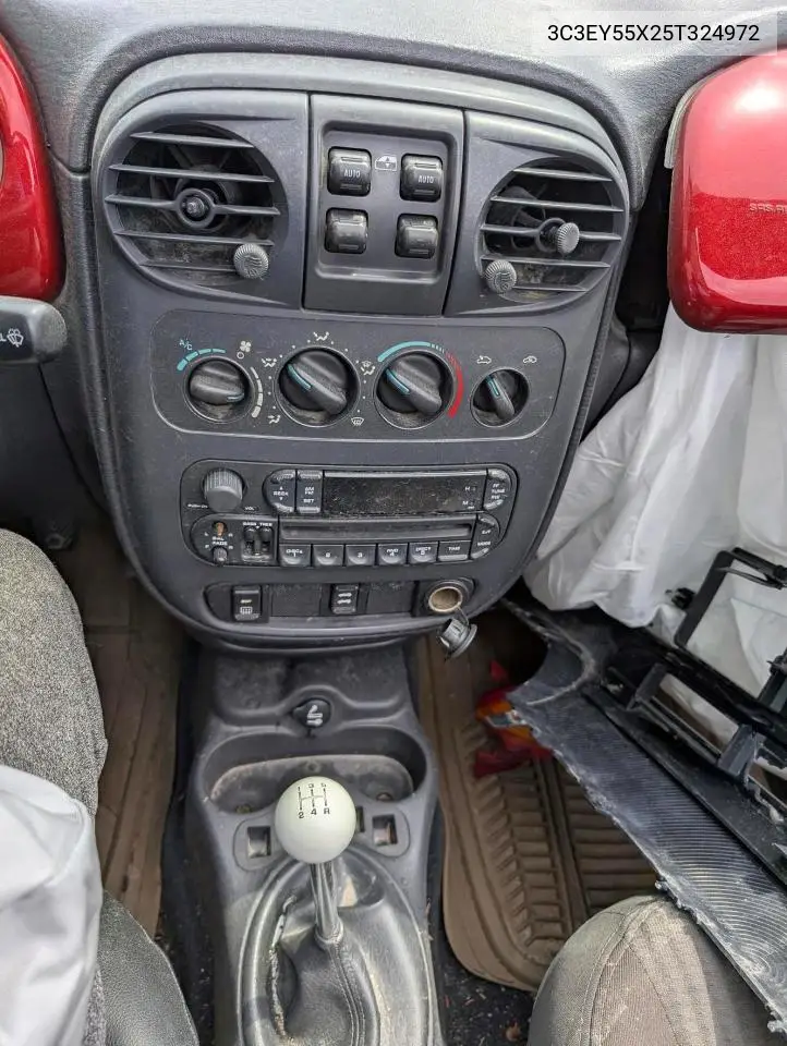 2005 Chrysler Pt Cruiser Touring VIN: 3C3EY55X25T324972 Lot: 59248726