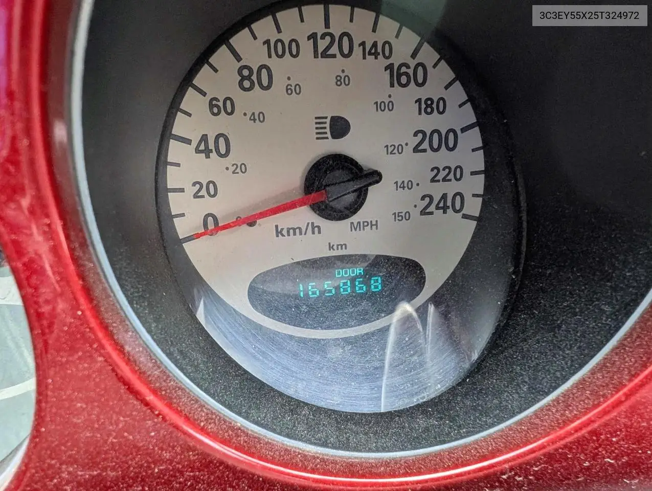 2005 Chrysler Pt Cruiser Touring VIN: 3C3EY55X25T324972 Lot: 59248726