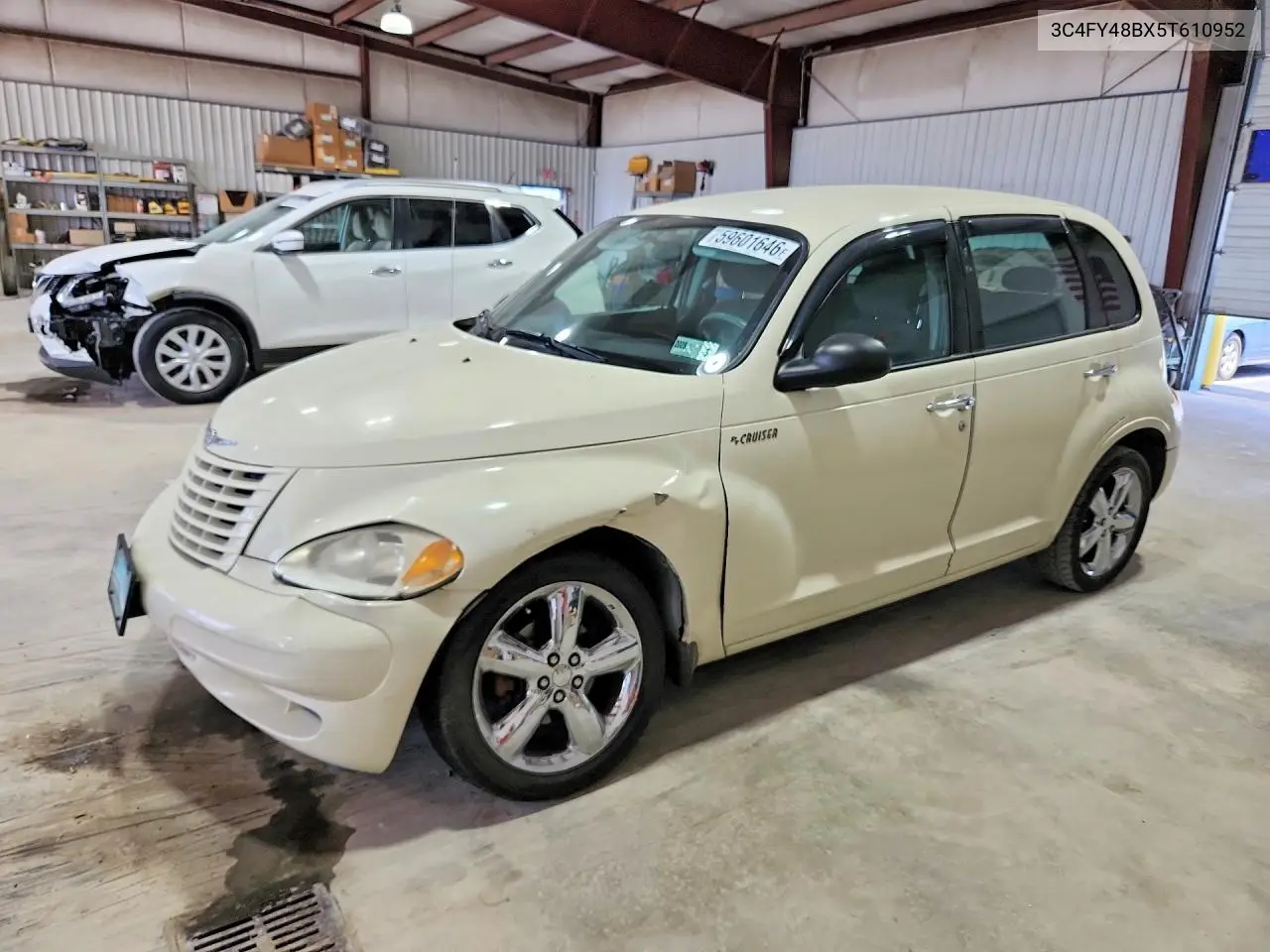 2005 Chrysler Pt Cruiser Base VIN: 3C4FY48BX5T610952 Lot: 59601646