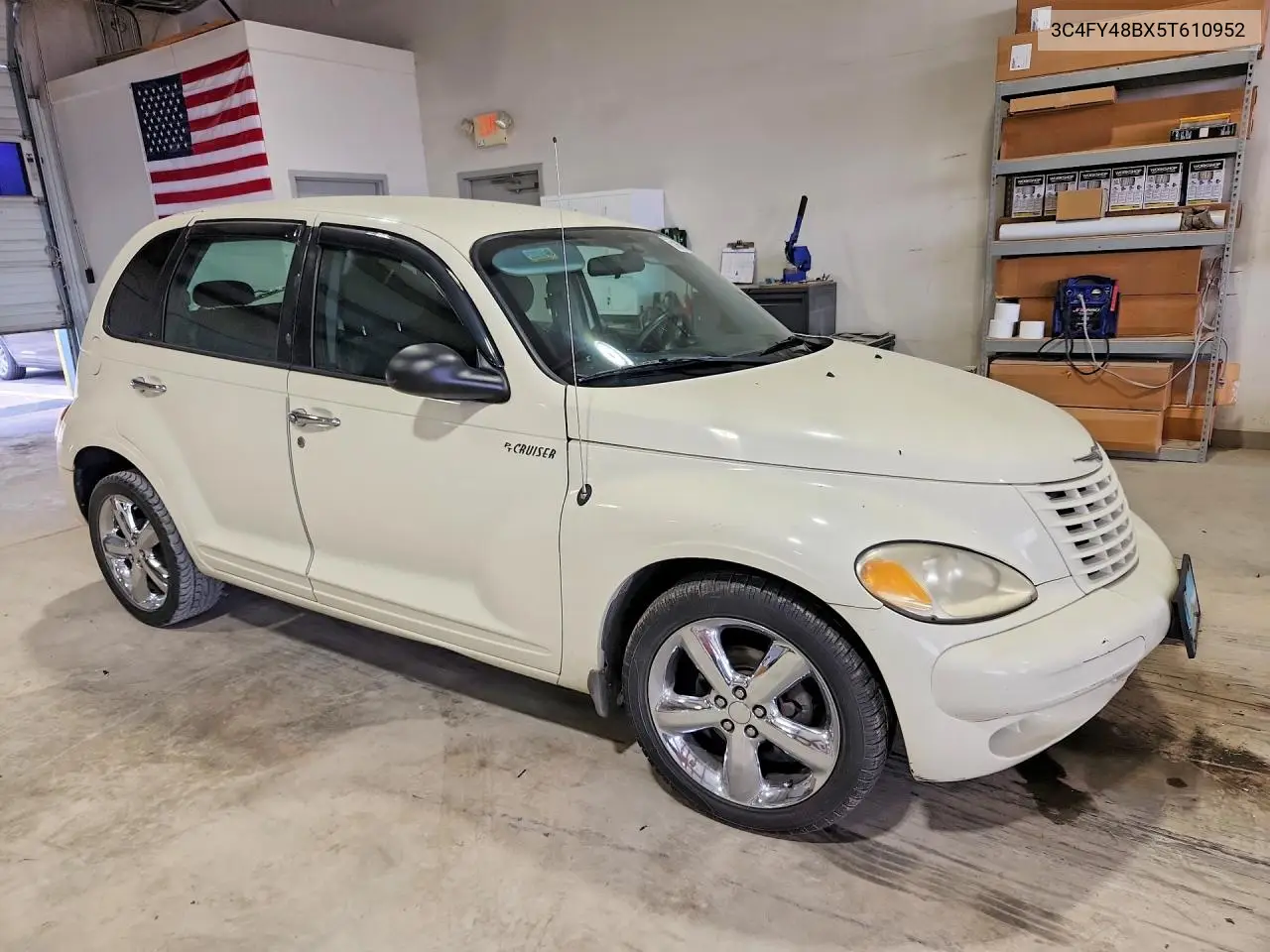 2005 Chrysler Pt Cruiser Base VIN: 3C4FY48BX5T610952 Lot: 59601646