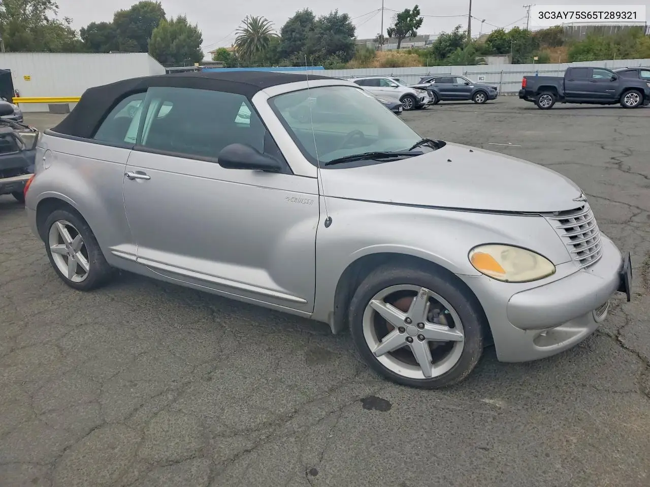 2005 Chrysler Pt Cruiser Gt VIN: 3C3AY75S65T289321 Lot: 59870516
