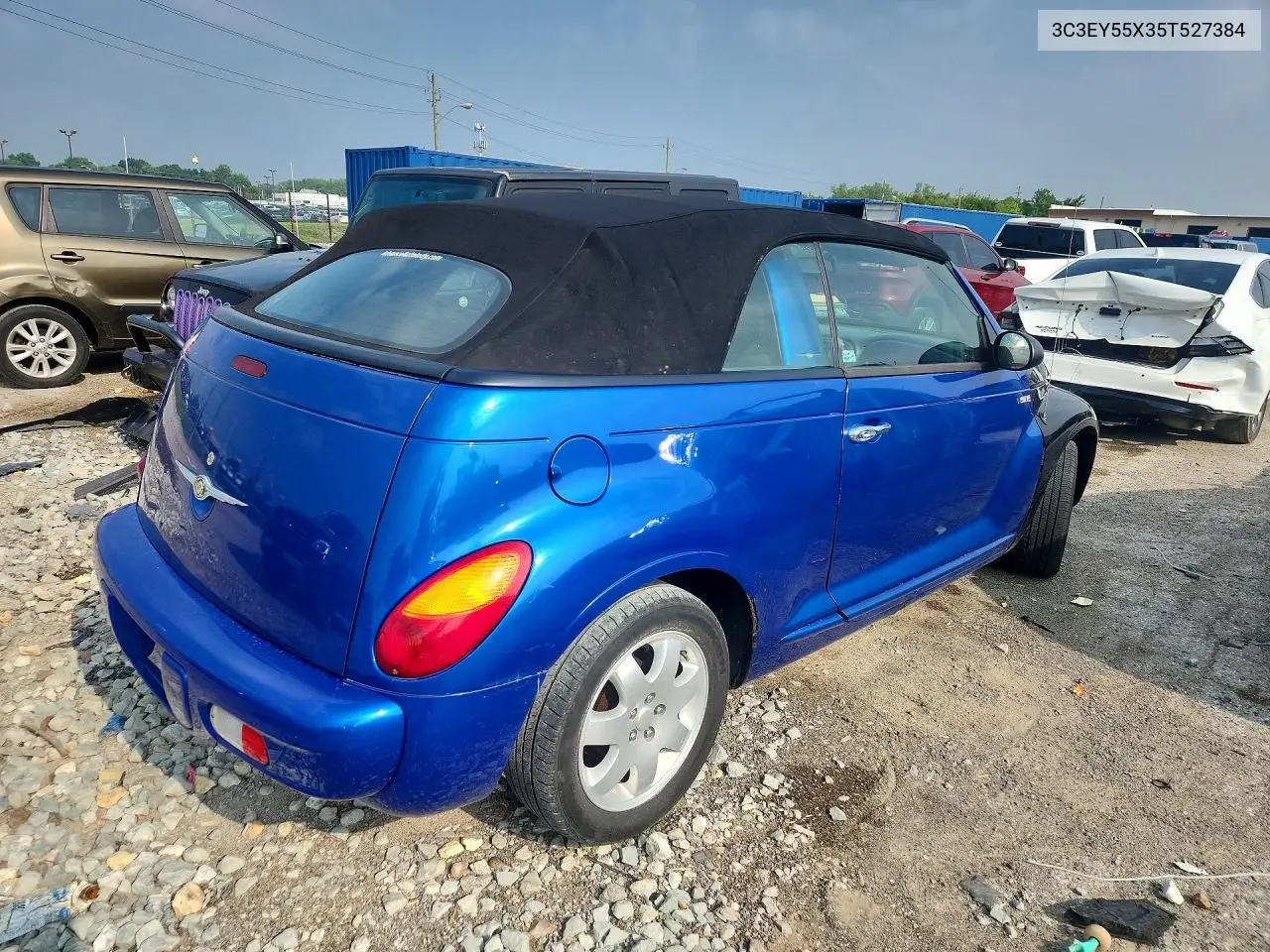 2005 Chrysler Pt Cruiser Touring VIN: 3C3EY55X35T527384 Lot: 61330336
