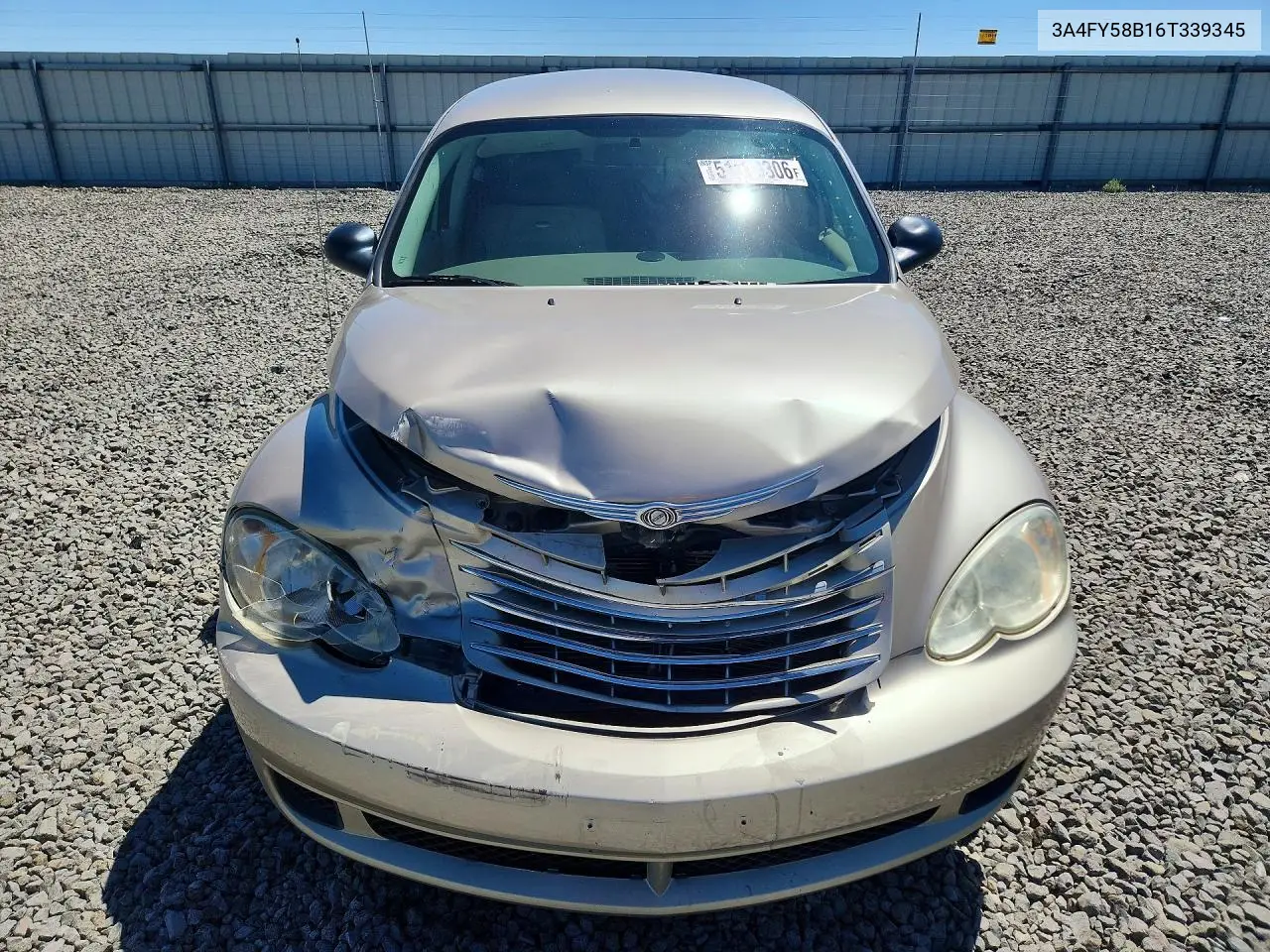 2006 Chrysler Pt Cruiser Touring VIN: 3A4FY58B16T339345 Lot: 51919306