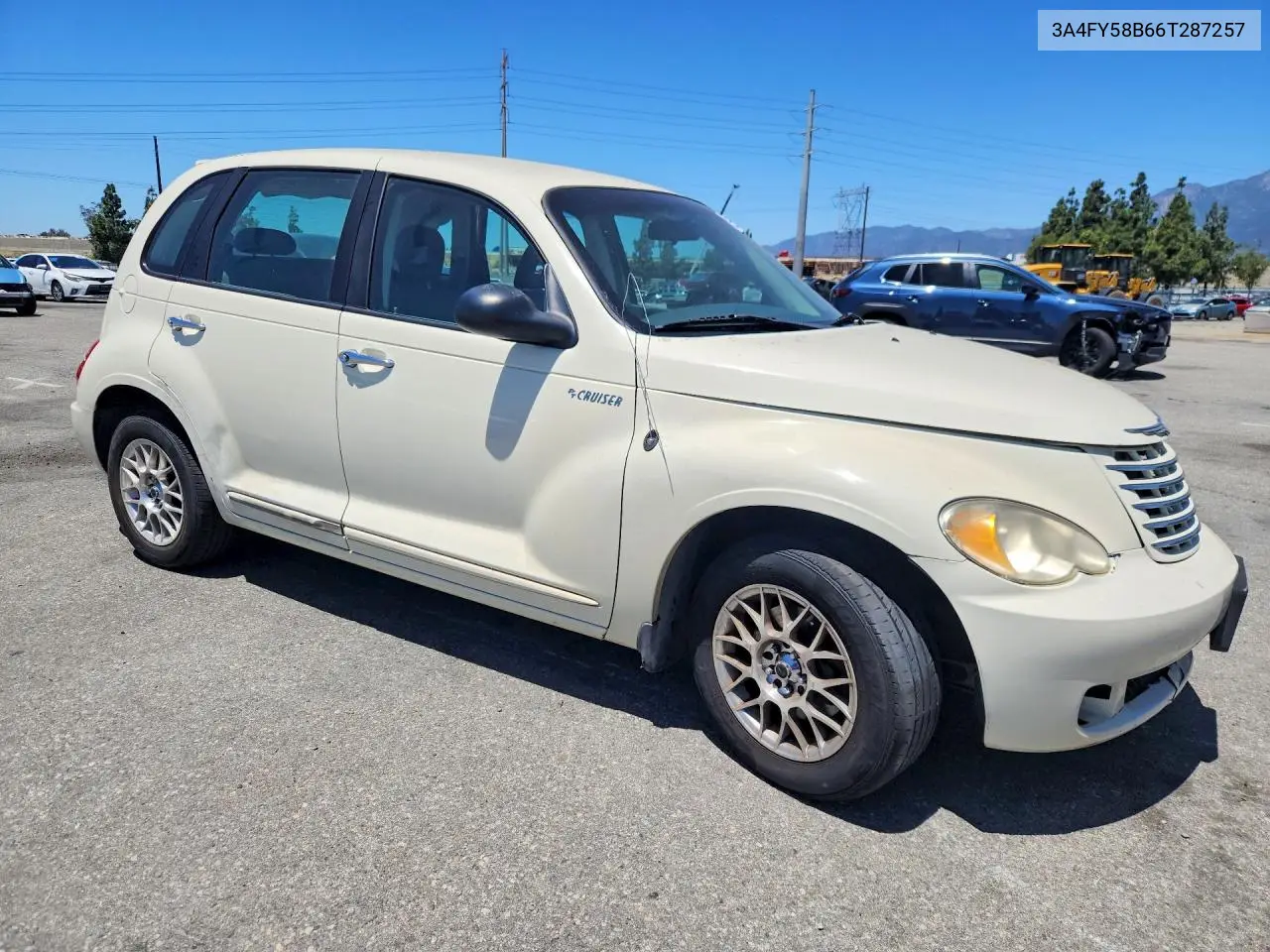 2006 Chrysler Pt Cruiser Touring VIN: 3A4FY58B66T287257 Lot: 53657956