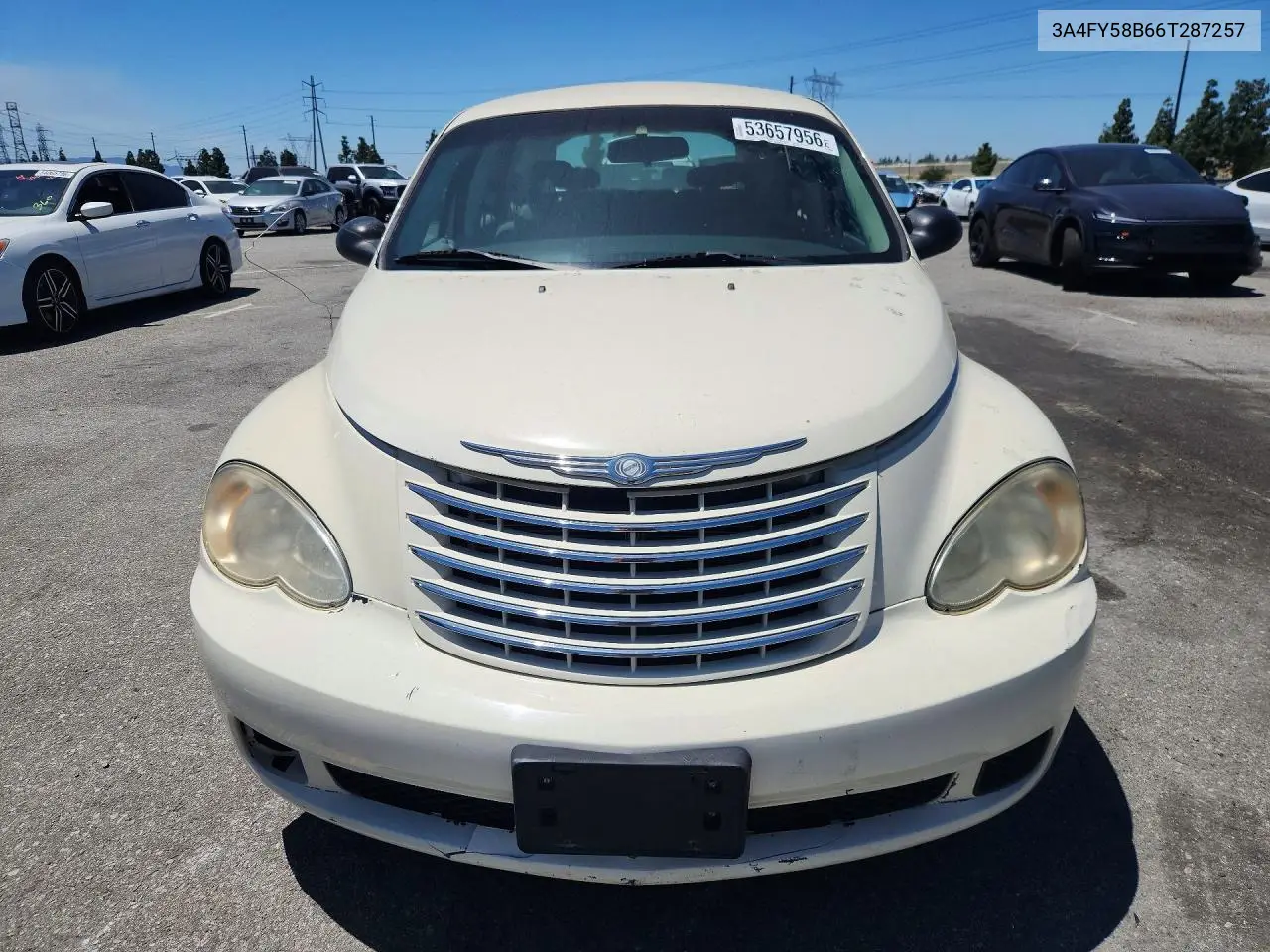 2006 Chrysler Pt Cruiser Touring VIN: 3A4FY58B66T287257 Lot: 53657956