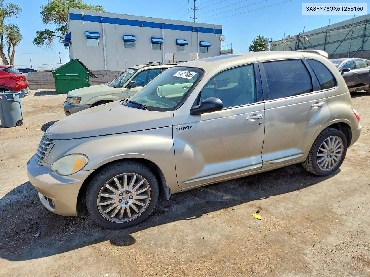 2006 Chrysler Pt Cruiser Gt VIN: 3A8FY78GX6T255160 Lot: 56511636