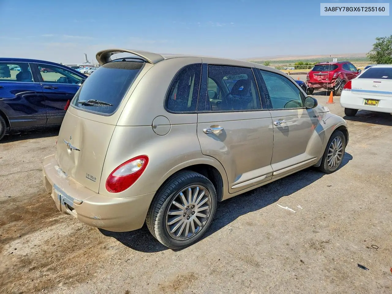 2006 Chrysler Pt Cruiser Gt VIN: 3A8FY78GX6T255160 Lot: 56511636