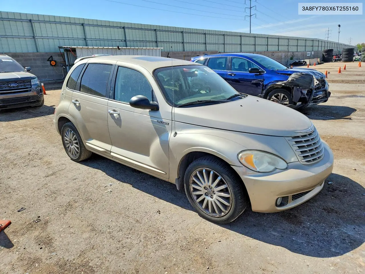 2006 Chrysler Pt Cruiser Gt VIN: 3A8FY78GX6T255160 Lot: 56511636